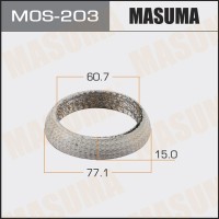 Кольцо глушителя 60.7 x 77.1 MASUMA MOS203
