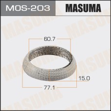 Кольцо глушителя 60.7 x 77.1 MASUMA MOS203