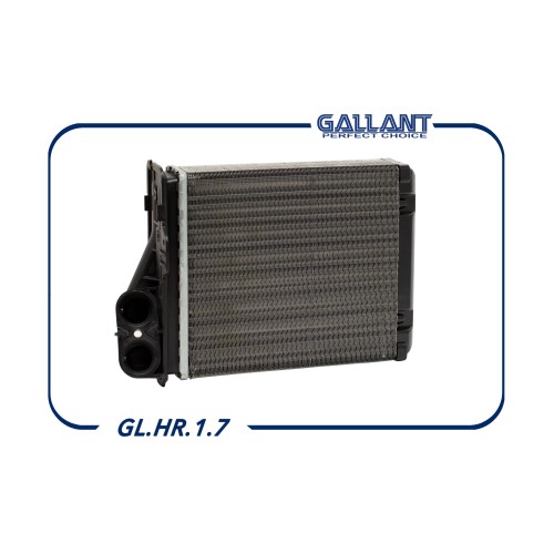 Радиатор отопителя Lada Largus 12-; Renault Logan 04-, Duster 10-, Sandero 07- Gallant GL.HR.1.7