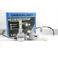 Светодиод Omegalight OLLEDH4ST1 LED Omegalight Standart H4 2400lm (1шт)