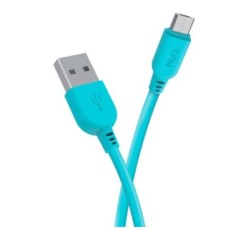 Кабель micro USB 1 м синий TFN, TFN-CMIC1MPVCBL