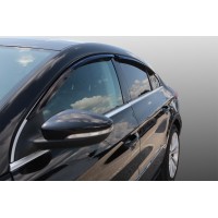 Дефлекторы на боковые стекла VW Passat CC I 08- накладные 4 шт. Voron Glass Corsar DEF00647