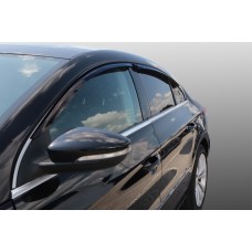 Дефлекторы на боковые стекла VW Passat CC I 08- накладные 4 шт. Voron Glass Corsar DEF00647