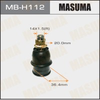 Шаровая опора Honda Jazz/Fit 08-, Insight 09- MASUMA MB-H112