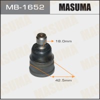 Шаровая опора Mazda 3 (BK, BL) 03-13, 5 (CR, CW) 05-, Premacy 04- MASUMA MB-1652