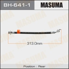 Шланг тормозной Nissan Murano (Z50) 04-08 задний MASUMA правый BH-641-1