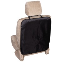 Защита спинки переднего сиденья Skyway ПВХ черная 50 х 57 см