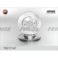 Диск тормозной Renault Megane вентилируемый Fenox TB217147