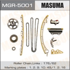 Комплект цепи ГРМ Honda Accord (CL, CM) 03-08, CR-V II (RD, RE) 02-12 (K24A, K24Z4) MASUMA MGR-5001