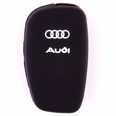 Чехол на ключ Audi 2009 A4L/A6L/Q7/TT/R8/A3 силиконовый Skyway S05701001