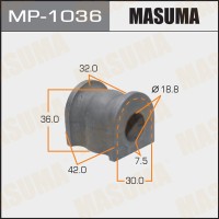 Втулка стабилизатора Mazda 6 (GG) 02-07 заднего MASUMA MP1036