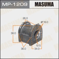 Втулка стабилизатора Mitsubishi ASX 10-, Outlander 12- заднего D=16 MASUMA MP-1209
