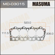 Прокладка ГБЦ Mitsubishi (4D35) толщина 1,60 MASUMA MD-03015