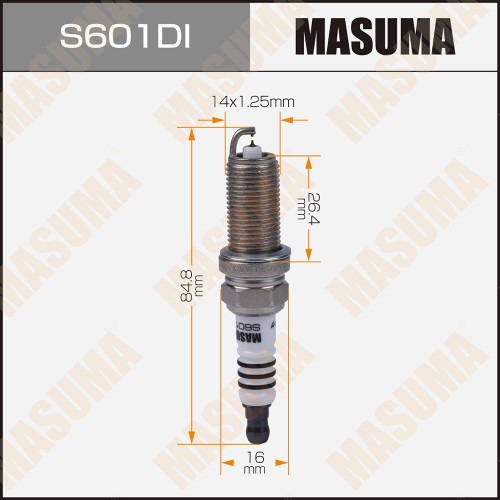 Свеча зажигания MASUMA Double Iridium (DILFR6D11)