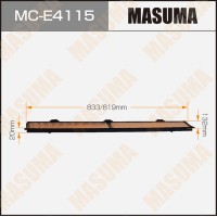 Фильтр салона BMW 1 (E81) 04-, 3 (E90) 05-, X1 (E84) 09- Masuma MC-E4115