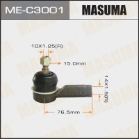 Наконечник рулевой Mitsubishi Galant (DJ, DM) 04- Masuma ME-C3001