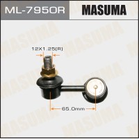Стойка стабилизатора Mitsubishi Pajero Sport 07-, L200 07- переднего MASUMA правая ML-7950R