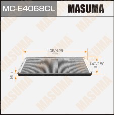 Фильтр салона AC0032 MASUMA угольный OPEL (1/40)