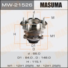 Ступица Nissan Qashqai (J10) 07- 2WD задняя MASUMA MW-21526