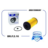 Фильтр масляный Hyundai i30, KIA Rio 05-, Cerato, Ceed CRDi Brave BRF216