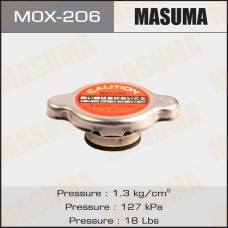 Крышка радиатора MASUMA 1.3 kg/cm2 MAZDA 6 (GG, GH) 02-, CX-7 06- MOX206