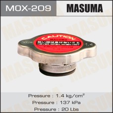 Крышка радиатора MASUMA 1.4 kg/cm2 MOX209