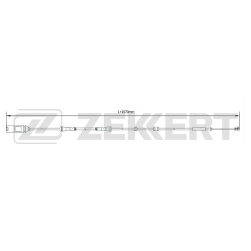Датчик тормозных колодок BMW 7 (F01, F02, F03, F04) 08- Zekkert BS-8102