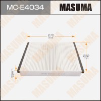 Фильтр салона MASUMA MCE4034 OPEL/ CORSA/ V1600, V1800, V2200 98-05 (1/40)