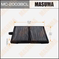Фильтр салона MASUMA MC2003BCL угольный (1/40)