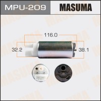 Насос топливный Nissan Fuga 07-; Infiniti M35/45 06- Masuma MPU-209