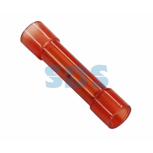 Гильза соединительная термоусаживаемая изолированная нейлон 27,3 мм красная 100 шт. Rexant