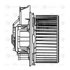 Двигатель отопителя LUZAR LFh1095 DG1Z19805D Ford Explorer (11-)