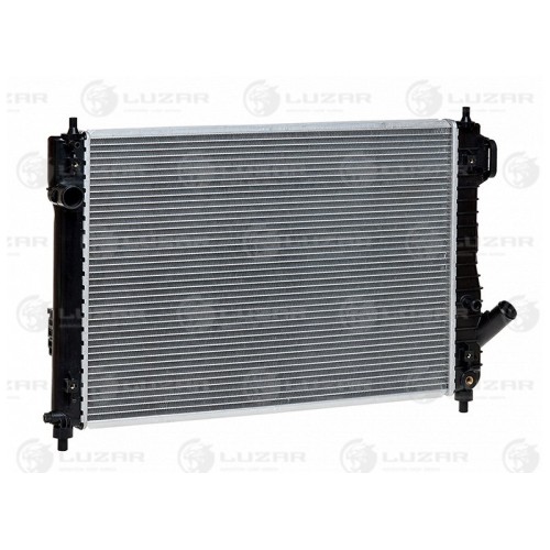 Радиатор охлаждения Chevrolet Aveo 1.4 (T255) 08- МКПП Luzar LRc 0581