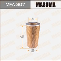 Фильтр воздушный Toyota Hiace 89- (1KZTE, 2KDFTV) Masuma MFA-307