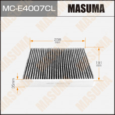 Фильтр салона MASUMA MCE4007CL угольный FORD/ FIESTA/ V1300, V1400, V1600 01-07 (1/40)