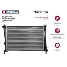 Радиатор охлаждения Ford Fiesta V 02- / Fusion 02-; Mazda 2 03- (M4991025)