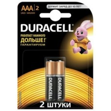 Батарейка LR03 Duracell (AAA-мизинчиковые) 2 шт.