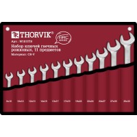 Набор ключей рожковых 11 пр. 8-32 мм сумка Thorvik серии ARC W1S11TB