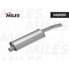 Глушитель MILES HA00051 (сталь с алюминизированным покрытием)