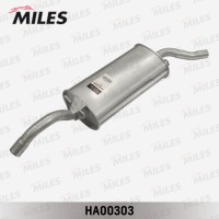 Глушитель MILES HA00303 (сталь с алюминизированным покрытием)