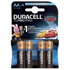 Батарейка LR06 Duracell Turbo max/UltraPower (AA-пальчиковые) 4 шт.