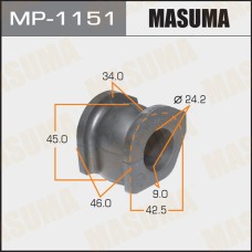 Втулка стабилизатора Honda Civic 06-12 переднего MASUMA MP-1151