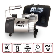 Компрессор AVS Turbo KS600 60 л/мин до 10 атм металлический