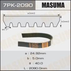 Ремень поликлиновый 7PK2090 MASUMA