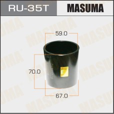 Оправка MASUMA для выпрессовки, запрессовки сайлентблоков 67 x 59 x 70 RU35T