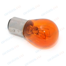 Лампа 12 В 21/5 Вт 2х-контактная металлический цоколь желтая 10 шт. Диалуч 92205 Y