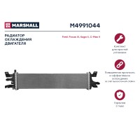Радиатор MARSHALL M4991044 охл. двигателя Ford Focus III 10- / Kuga II 13- / C-Max II 11- (M4991044)