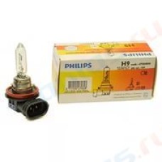 Лампа 12 В H9 65 Вт PGJ19-5 Philips 12361C1