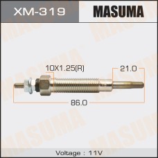 Свеча накала MASUMA Mitsubishi (4M40) XM-319