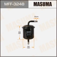 Фильтр топливный Nissan Primera (P11) 97-01, Sunny 90-; Infiniti FX 03-08 MASUMA MFF-3248